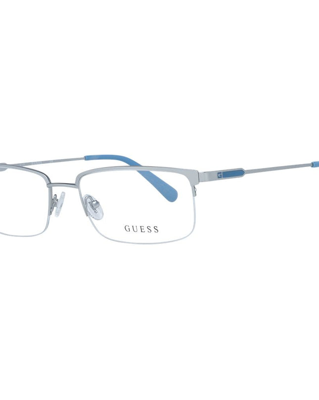 Guess Silver Men Optical Frames