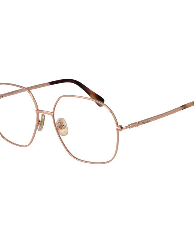 Max Mara Rose Gold Women Optical Frames