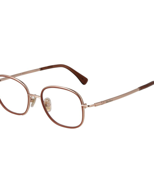 Max Mara Rose Gold Women Optical Frames