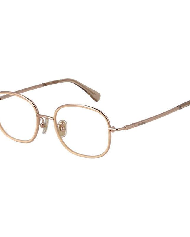 Max Mara Rose Gold Women Optical Frames